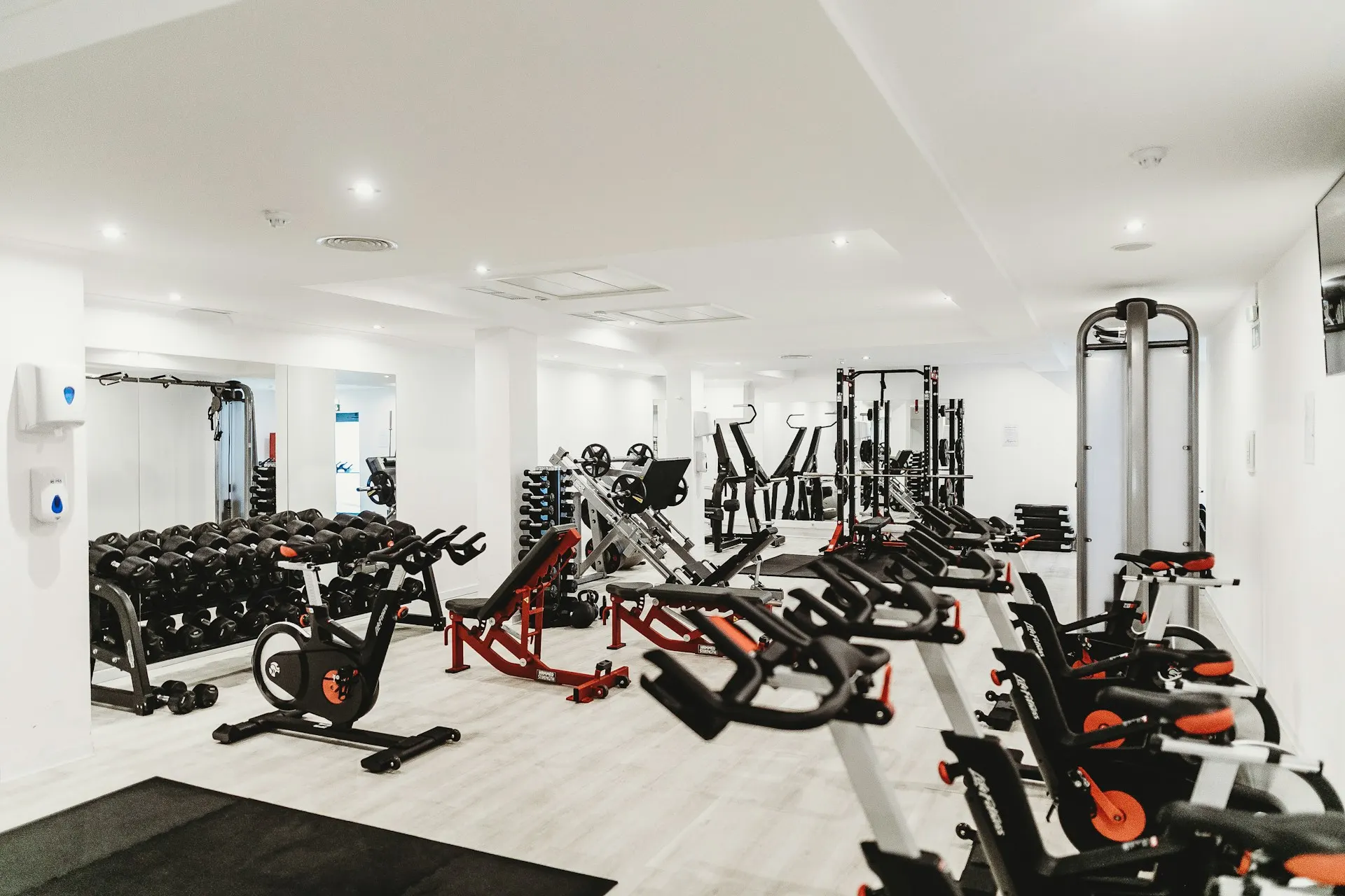 Steel Athletics training floor